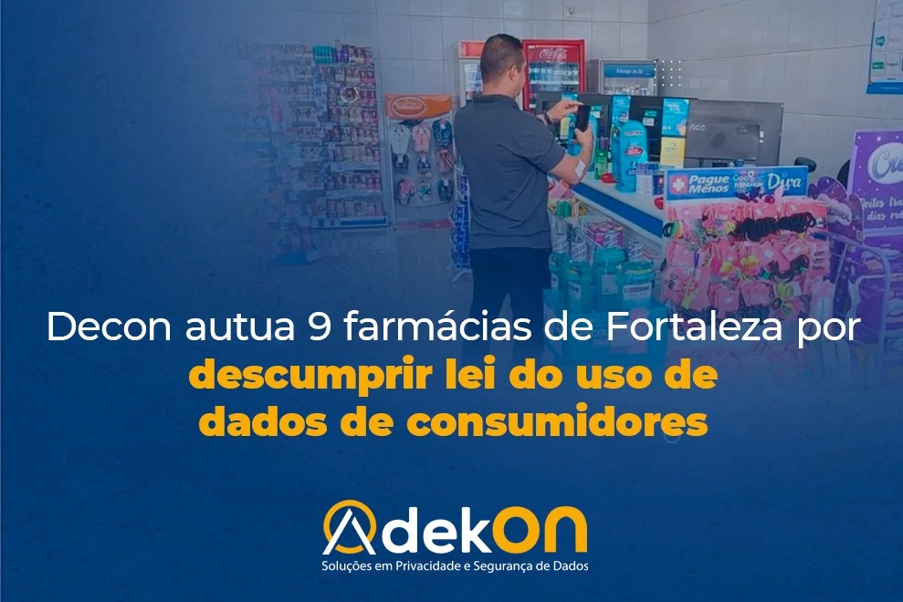 farmácias descumprem lgpd